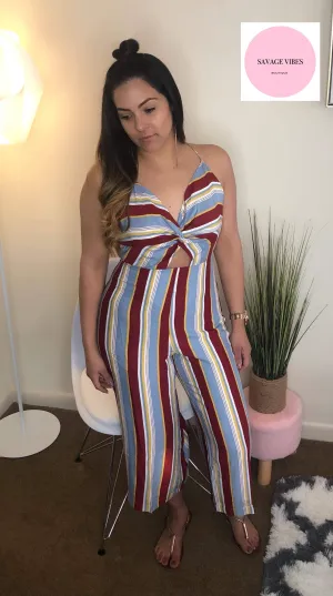 Earth Stripes Jumpsuit