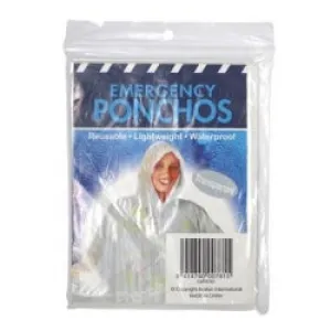 Emergency Poncho Transparent PBH