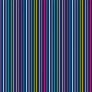Emily Light Navy Happy Stripe
