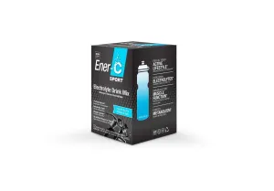 Ener-C - Polvo de mezcla de bebidas electrolíticas deportivas, soporta la función muscular y la hidratación, paquetes de electrolitos, bajo contenido de azúcar sin cafeína, bayas mixtas, 12 paquetes