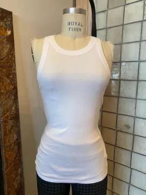 Enza Costa Supima Cotton Bold Sheath Tank