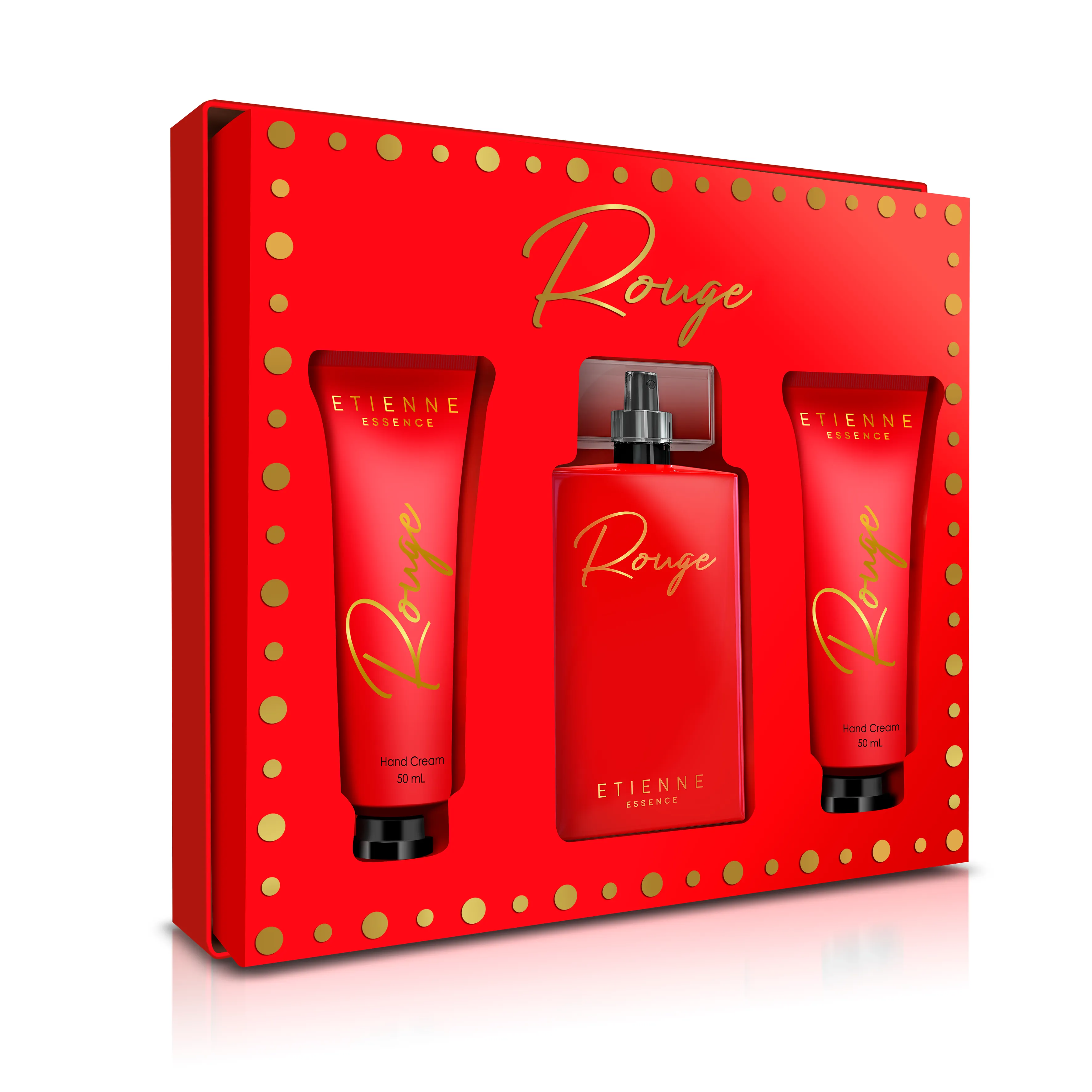 Etienne Essence Rouge 100ml EDP   2 Hand Cream 50ml