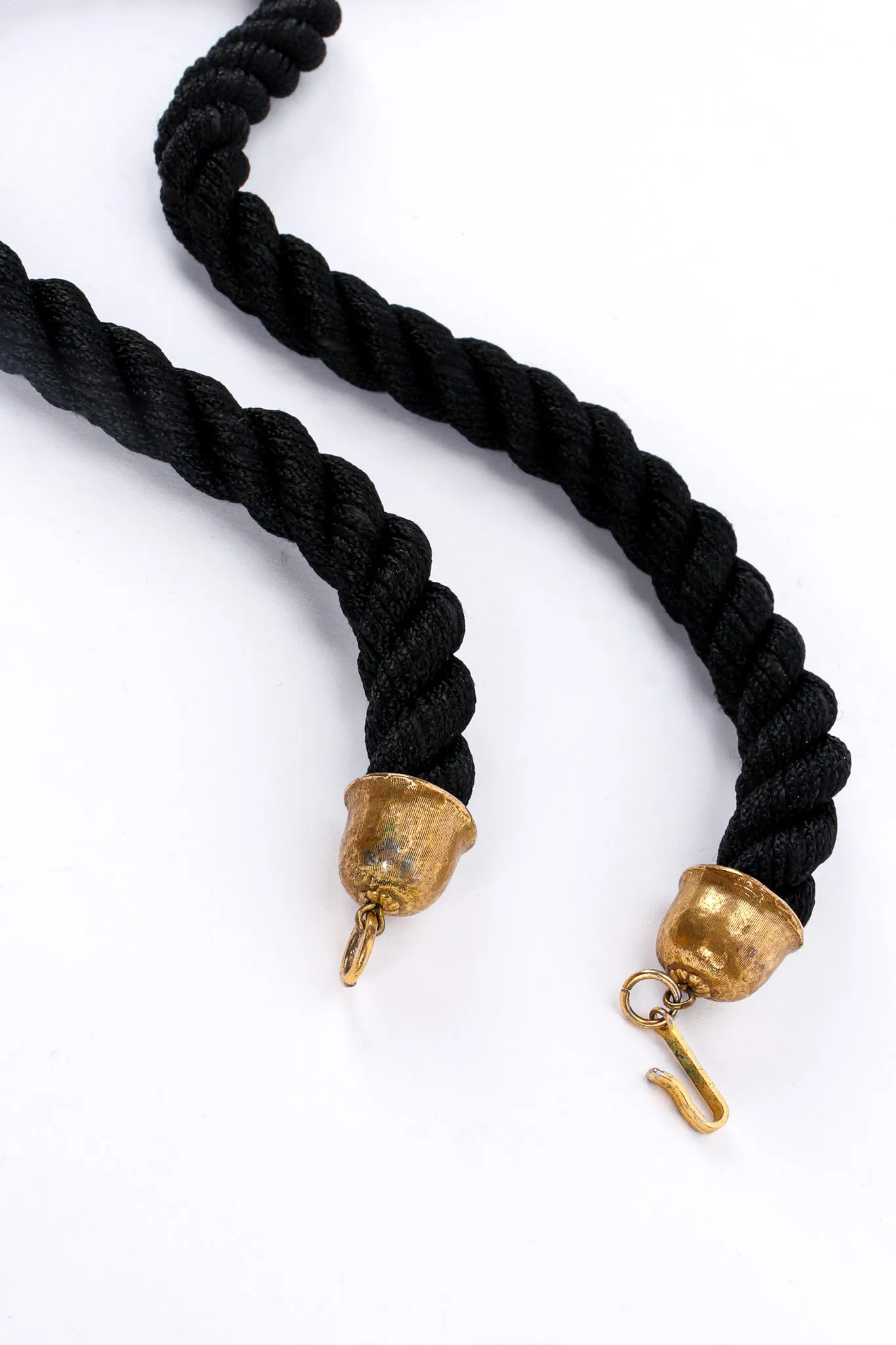 Face Pendant Rope Necklace