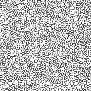Fantasy Garden White/Black
