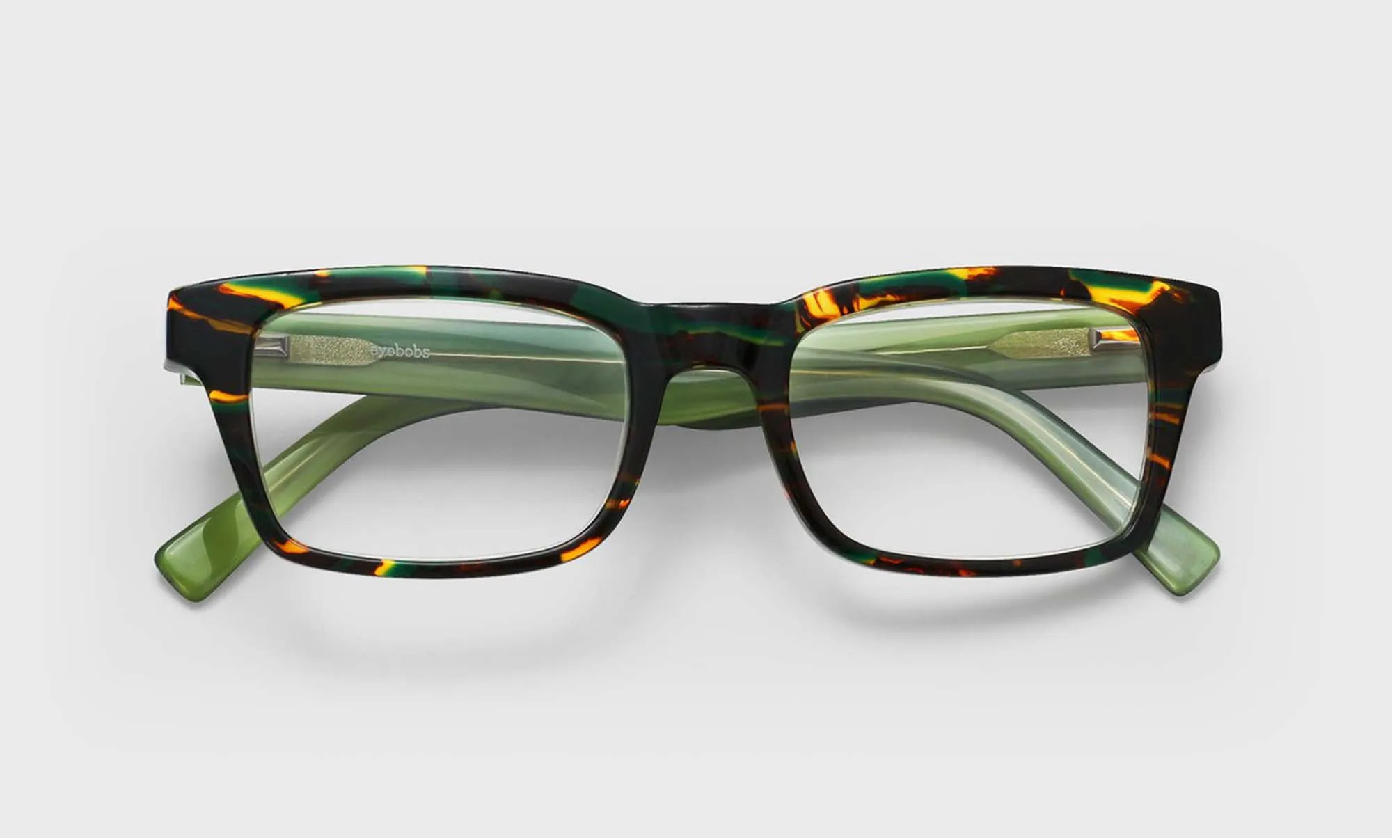 Fare n Square Color 11 - Green tortoise front with green temples