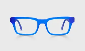 Fare n Square Color 12 - Matte Cobalt Blue Front and Temples