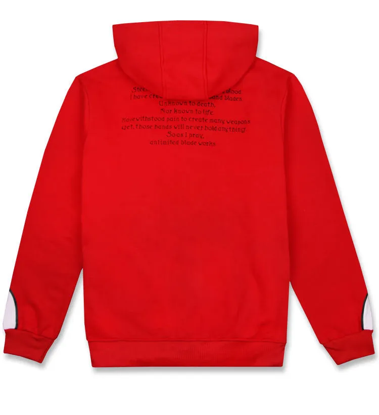Fate Stay Night Archer Cosplay Costume Hoodie