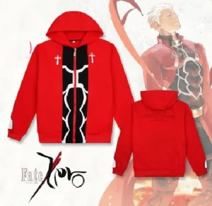 Fate Stay Night Archer Cosplay Costume Hoodie