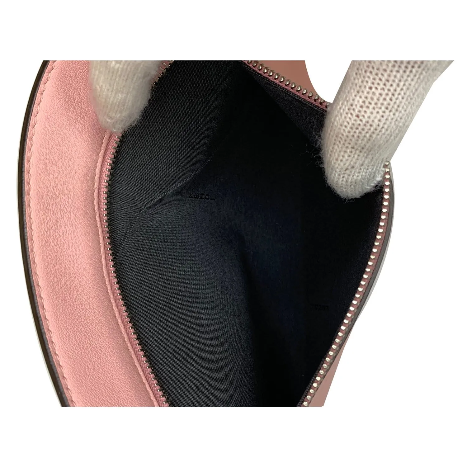FENDI Dotcom Quilted Lambskin Zippy Pochette Pink - Last Call