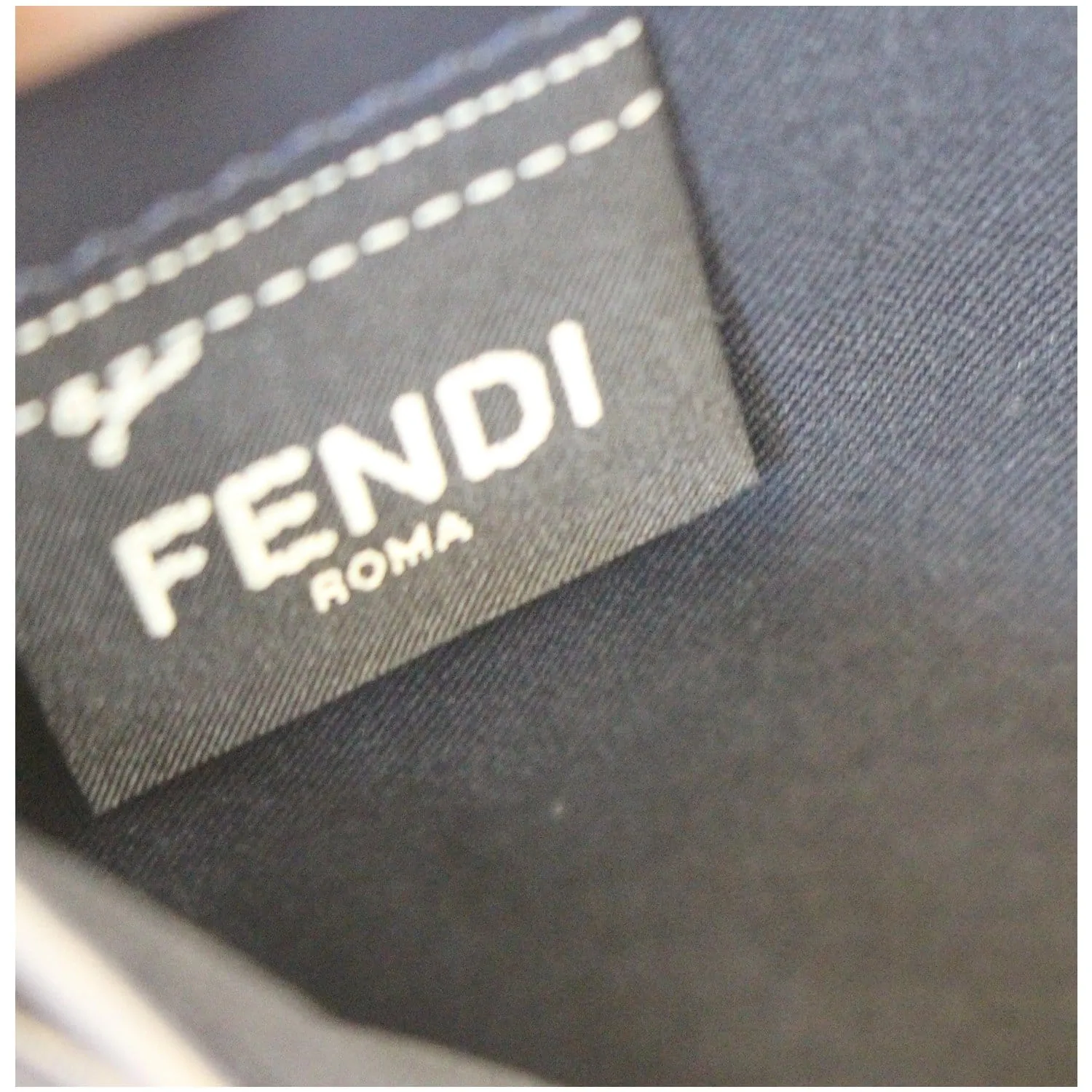 FFENDI Bi-Fold Leather Wallet Blue - Last Call