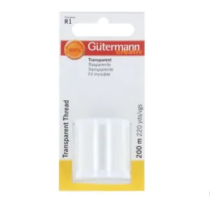 Fil transparent 200m - GÜTERMANN