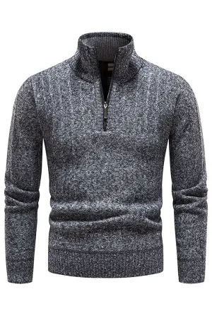 Fleece Thickened Casual Jacket Hooded Sweater