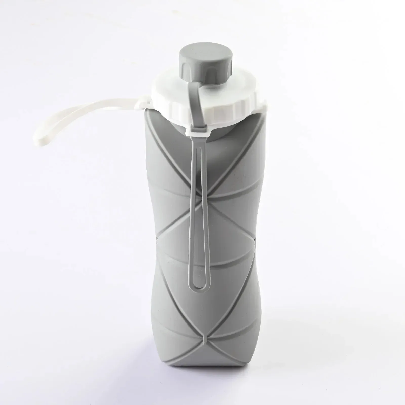 Foldable Silicone Water Bottle Leakproof, Portable, Ideal for Travel, Sports