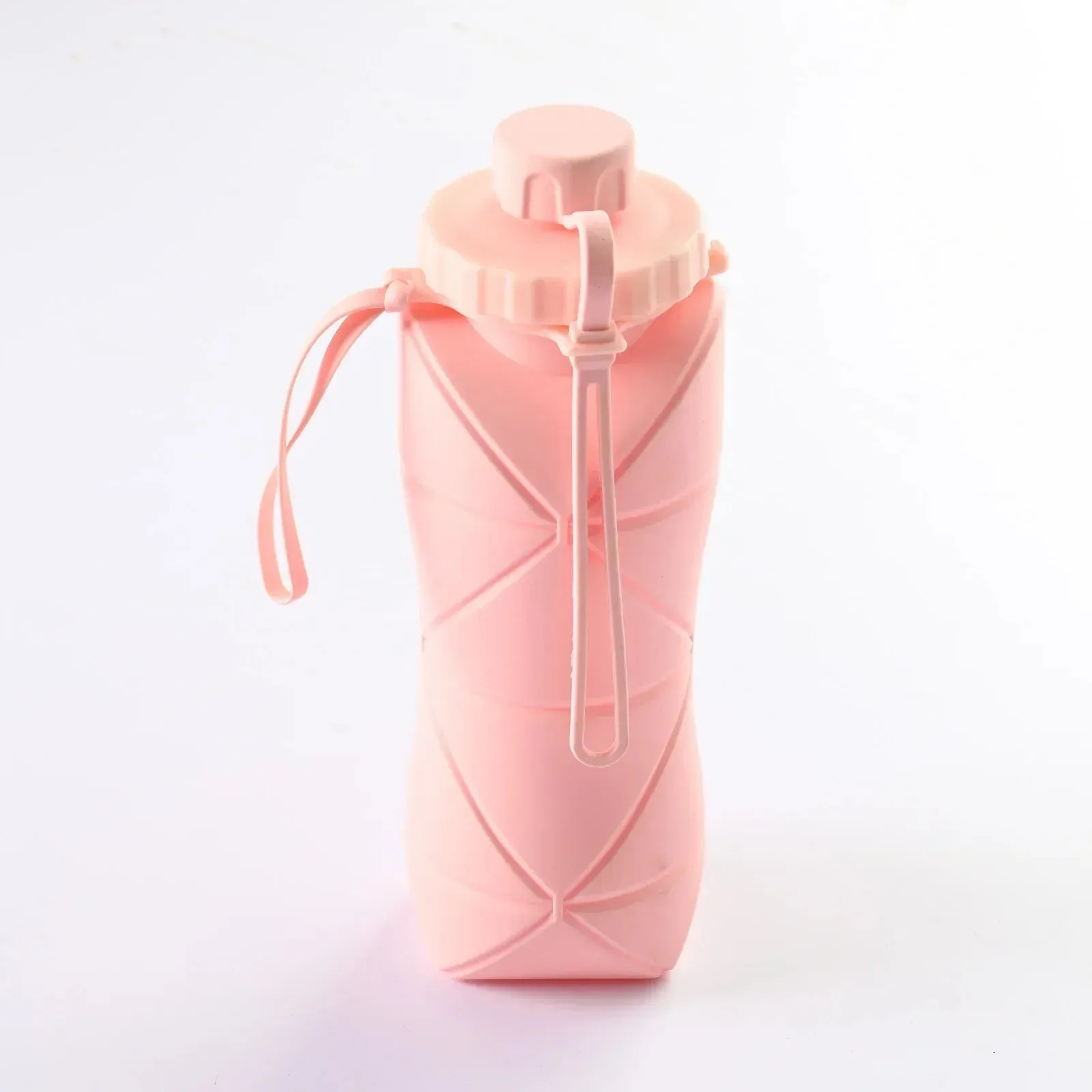 Foldable Silicone Water Bottle Leakproof, Portable, Ideal for Travel, Sports