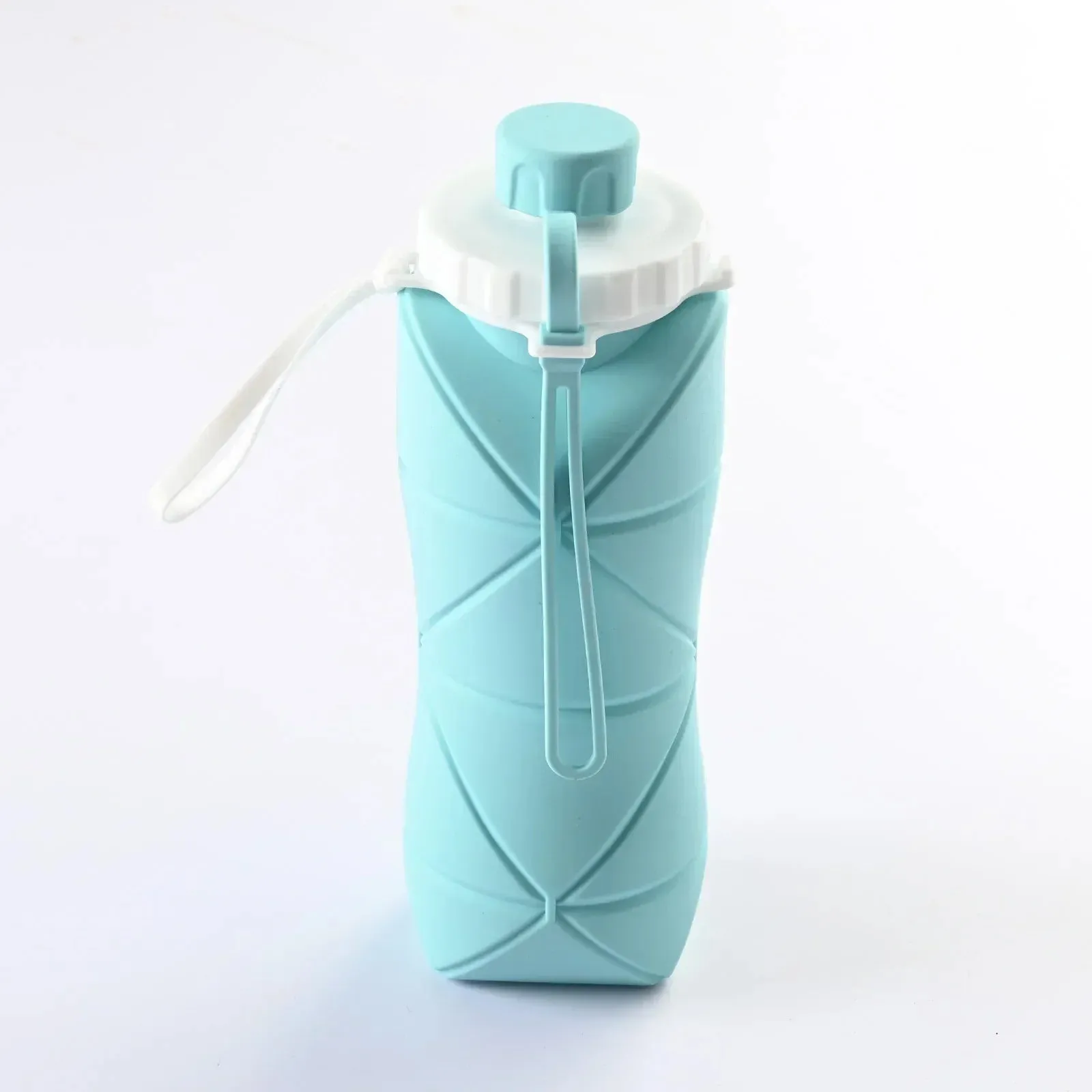 Foldable Silicone Water Bottle Leakproof, Portable, Ideal for Travel, Sports