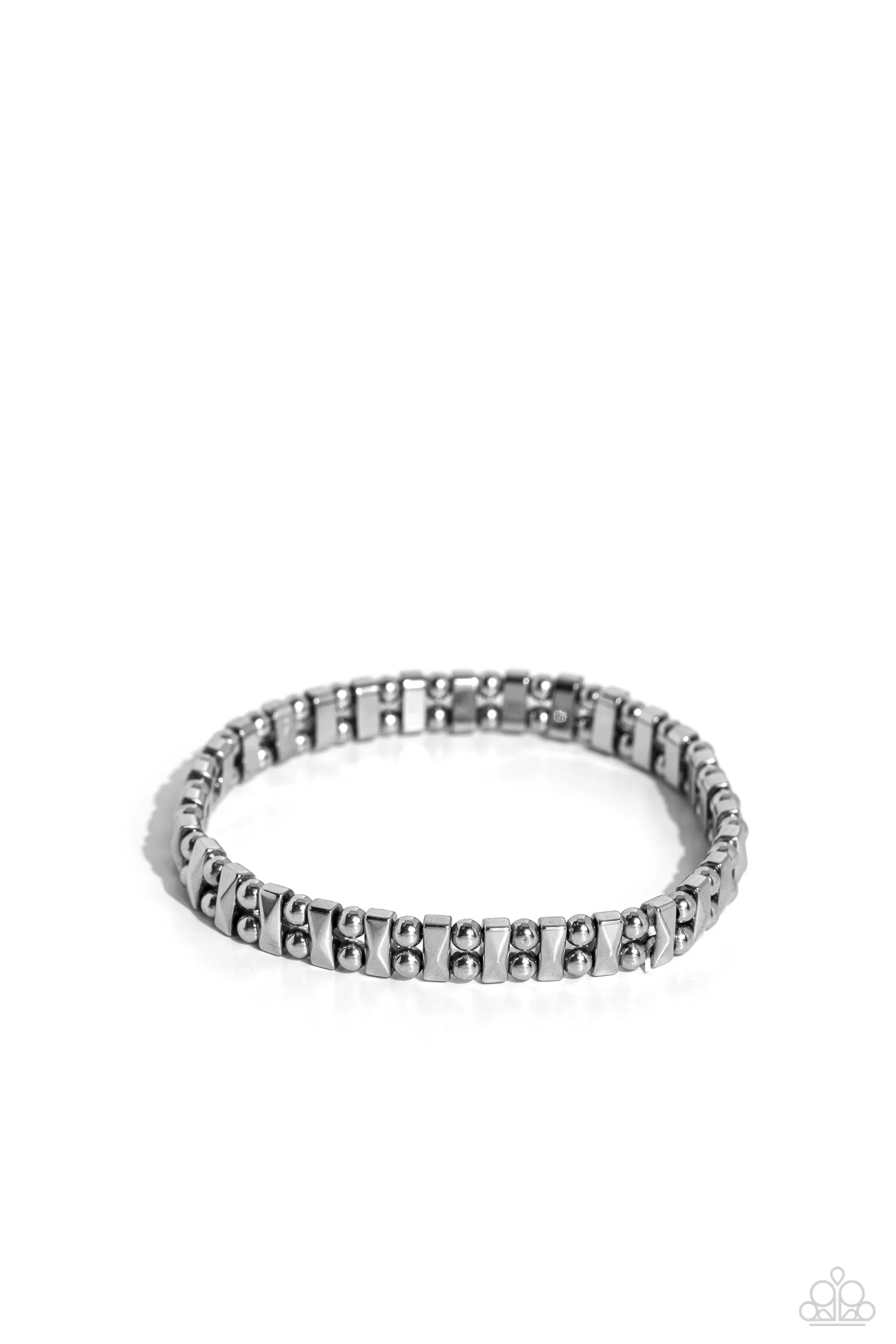 Fortune Favors The Fierce - Silver Bracelet