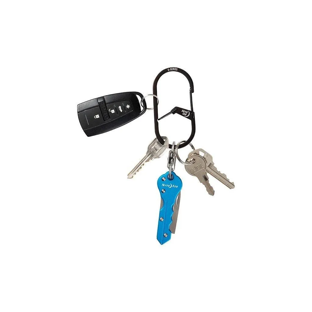 G-SERIES(TM) DUAL CHAMBER CARABINER, black - size 3