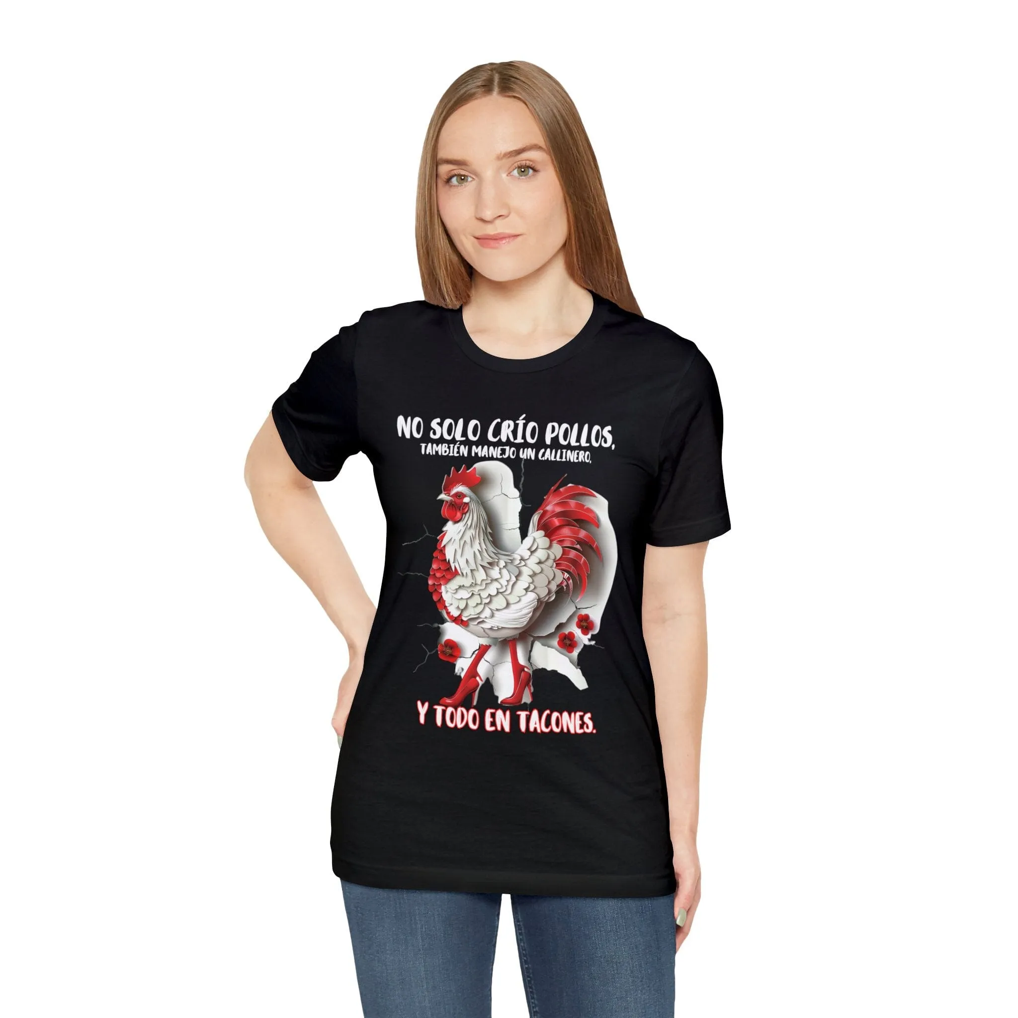 Gallinero en Tacones: La Camiseta de Supermamá - Disponible en Blanco y Negro