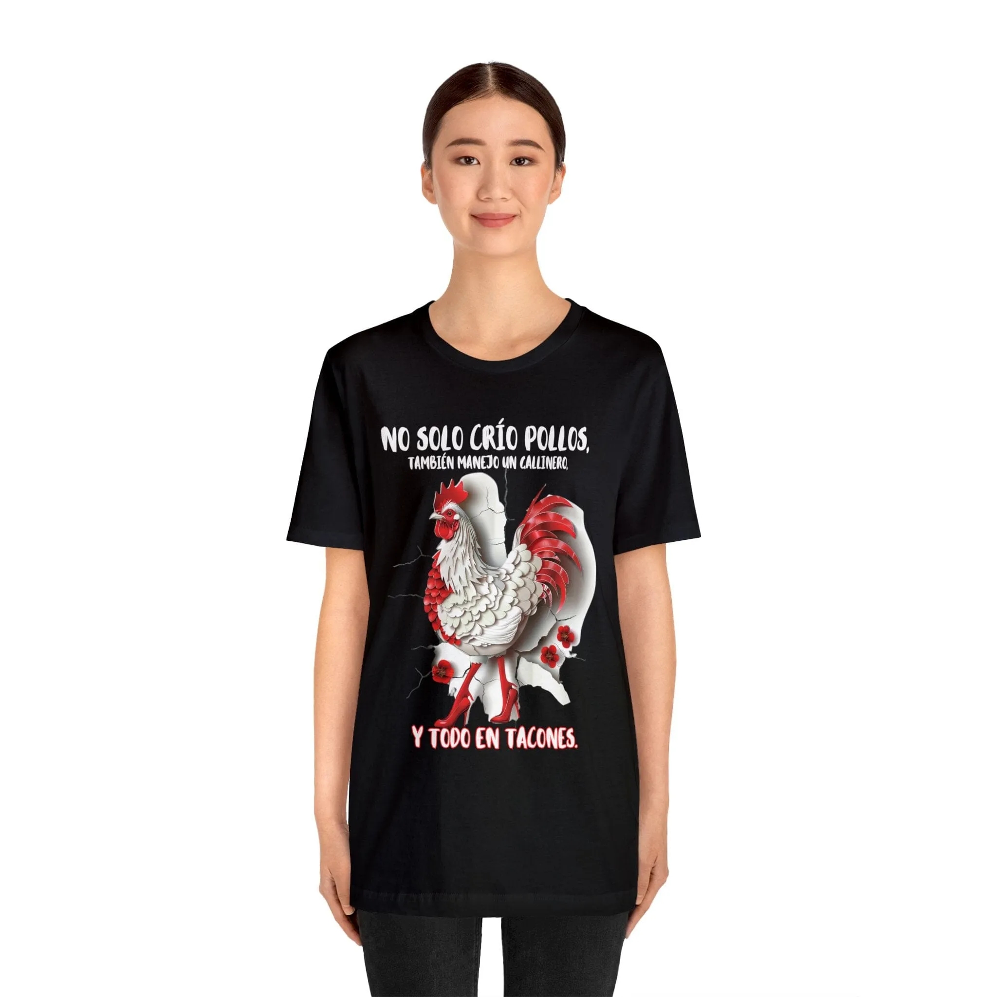 Gallinero en Tacones: La Camiseta de Supermamá - Disponible en Blanco y Negro