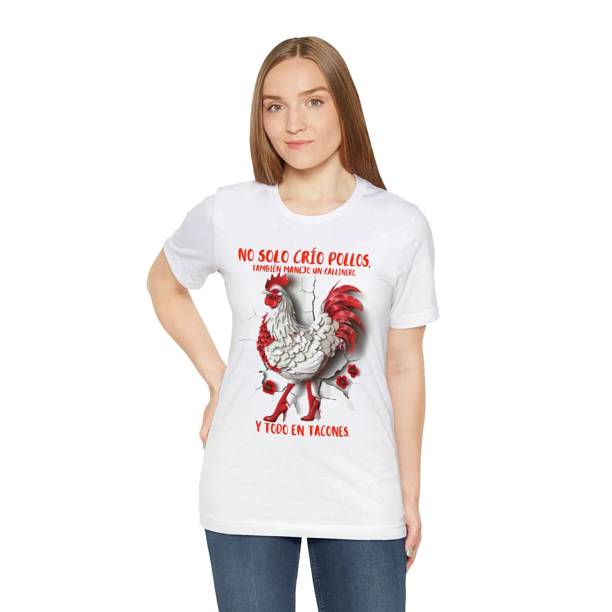 Gallinero en Tacones: La Camiseta de Supermamá - Disponible en Blanco y Negro