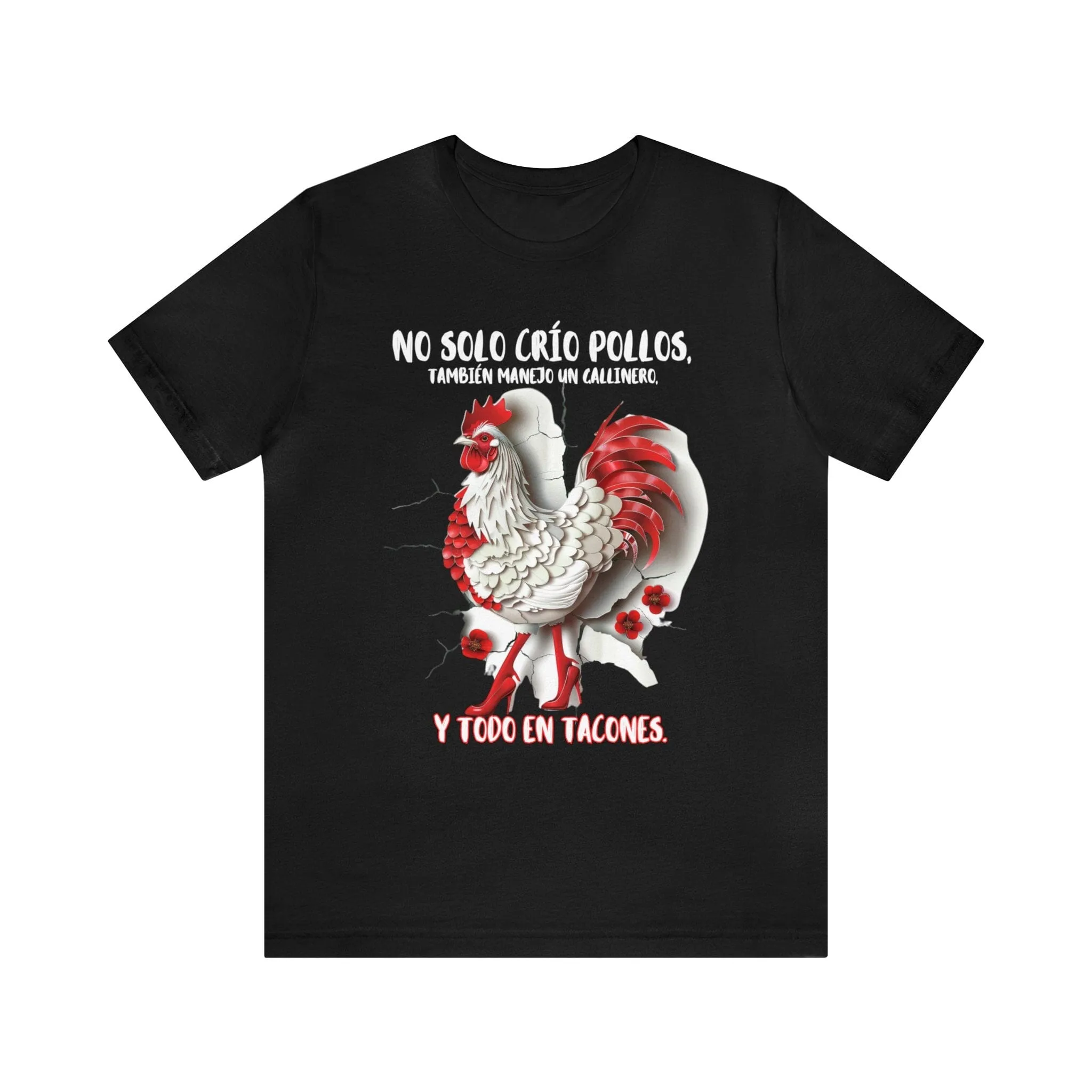 Gallinero en Tacones: La Camiseta de Supermamá - Disponible en Blanco y Negro