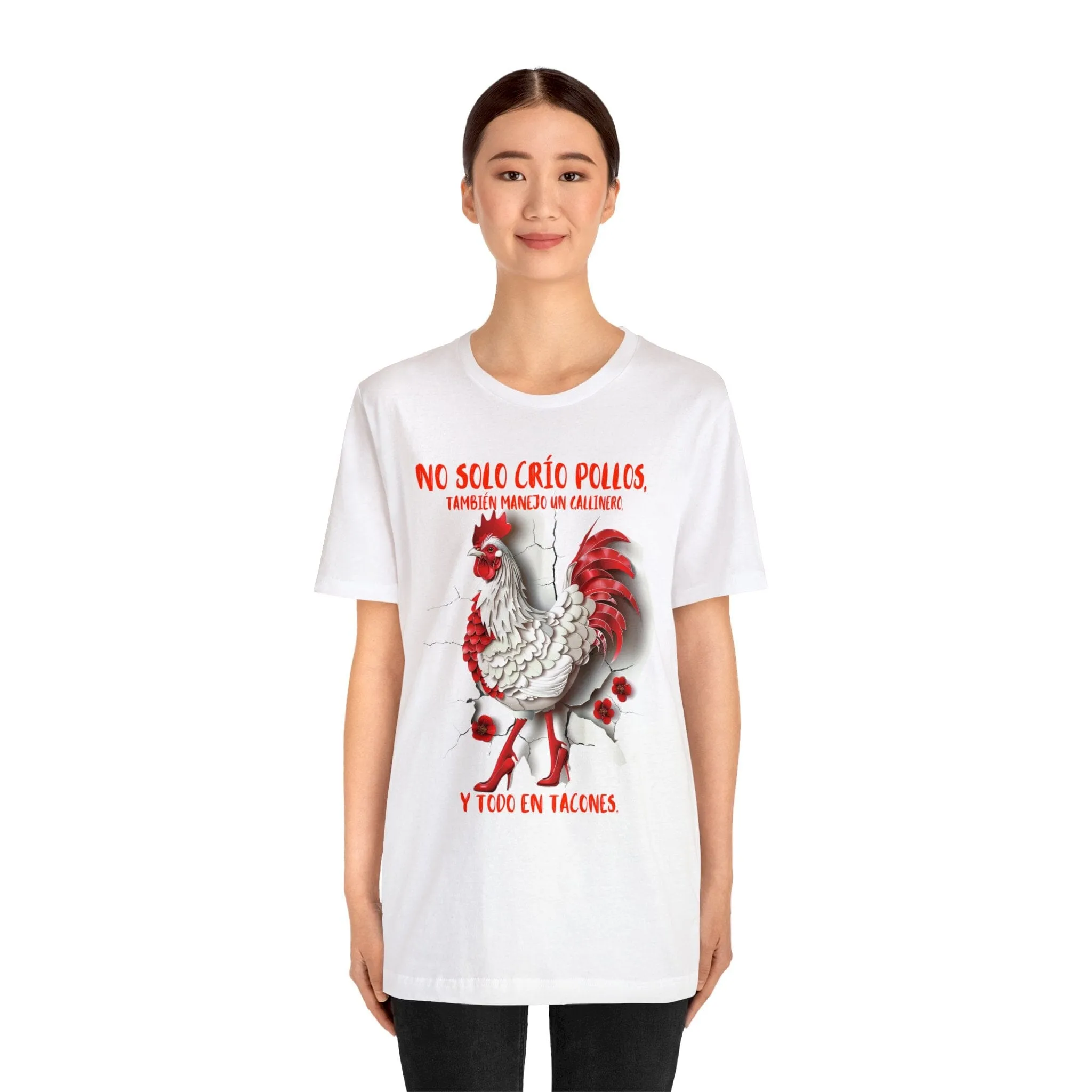 Gallinero en Tacones: La Camiseta de Supermamá - Disponible en Blanco y Negro