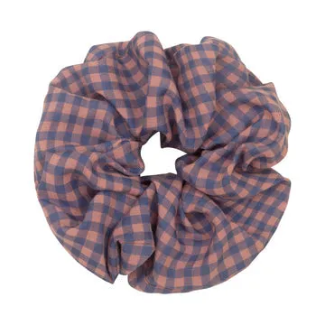 Giant Checked Scrunchie
