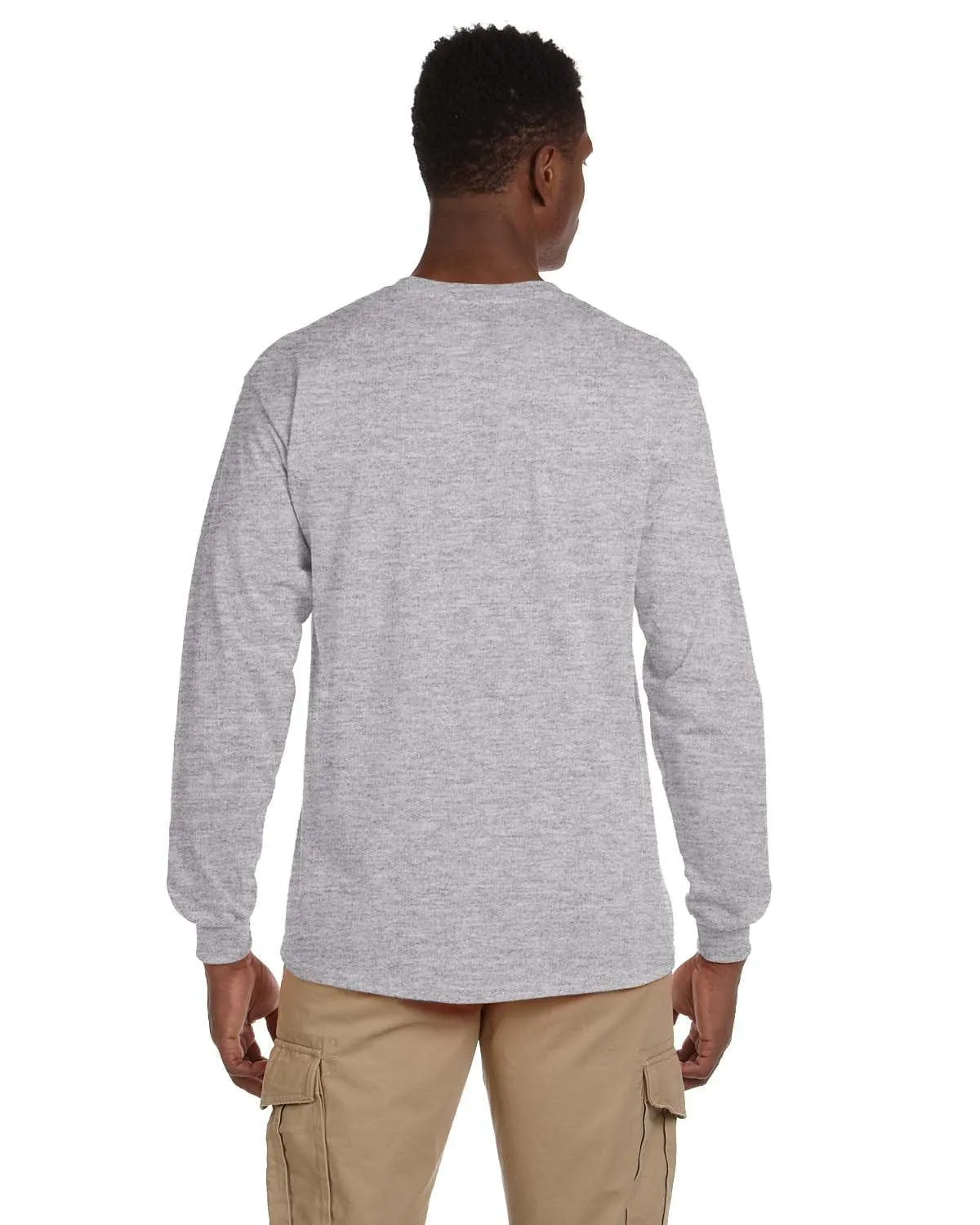 Gildan Ultra Cotton Long Sleeve Pocket T-Shirt