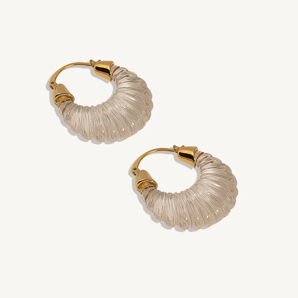 Gina Hoops (transparent)