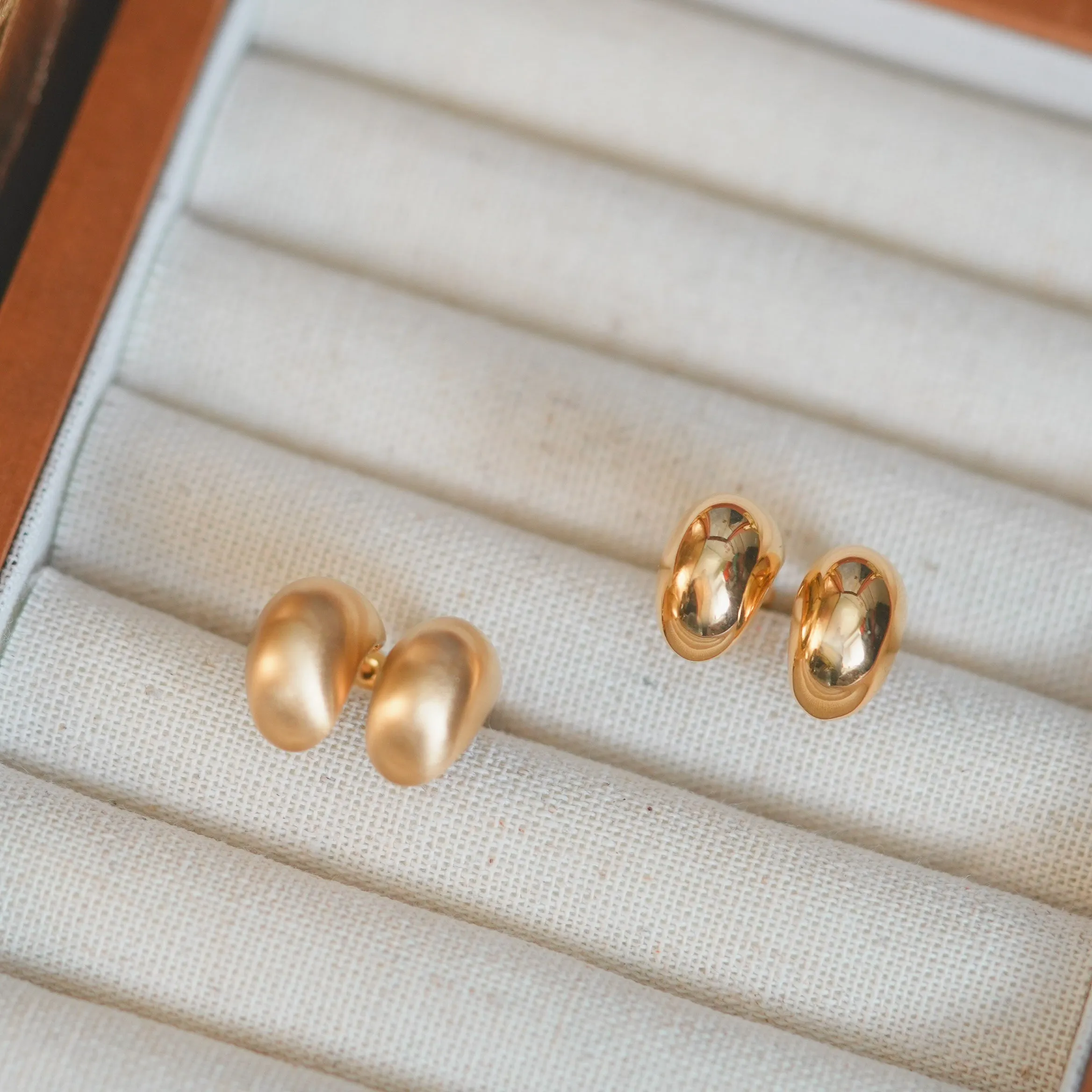 Gold Bold Hoops