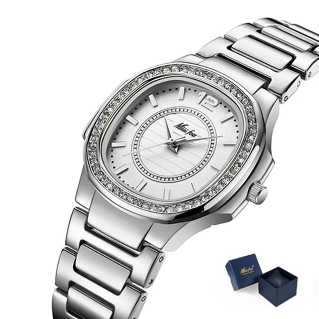 Gold Women Wrist Watch