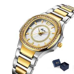 Gold Women Wrist Watch