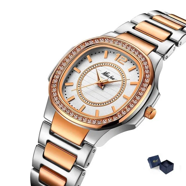 Gold Women Wrist Watch