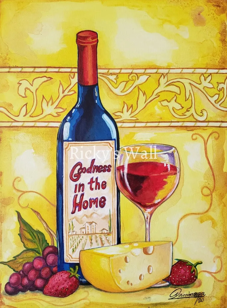 Goodness in the Home - PREMIUM - 12 x 16 in. by A. Larrinaga