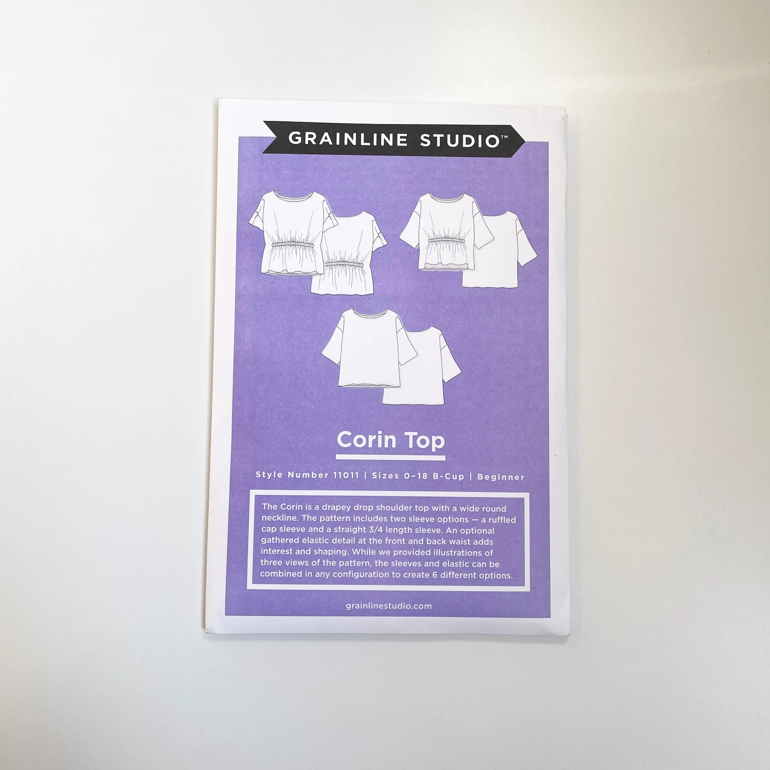 Grainline Studio : Corin Top