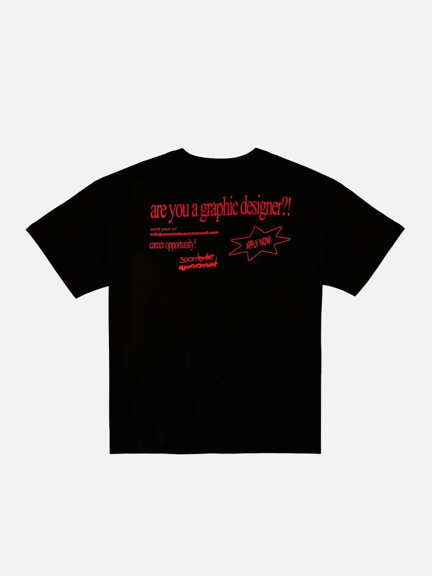 Graphic Designer T-Shirt - Black