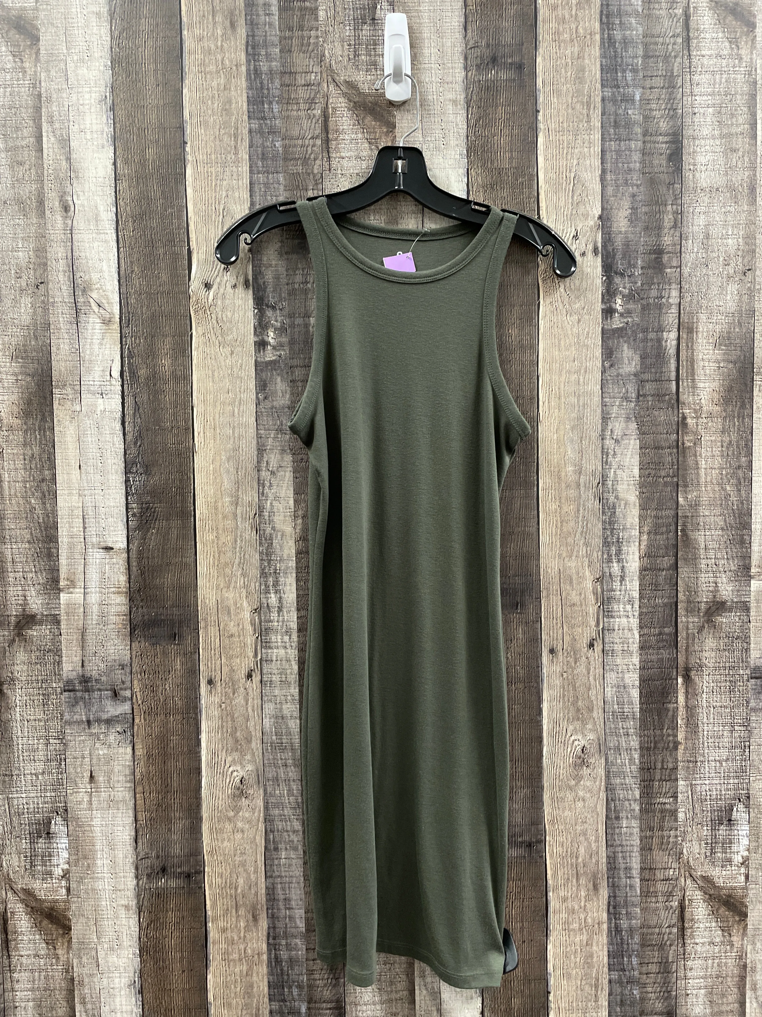 Green Dress Casual Short So, Size S