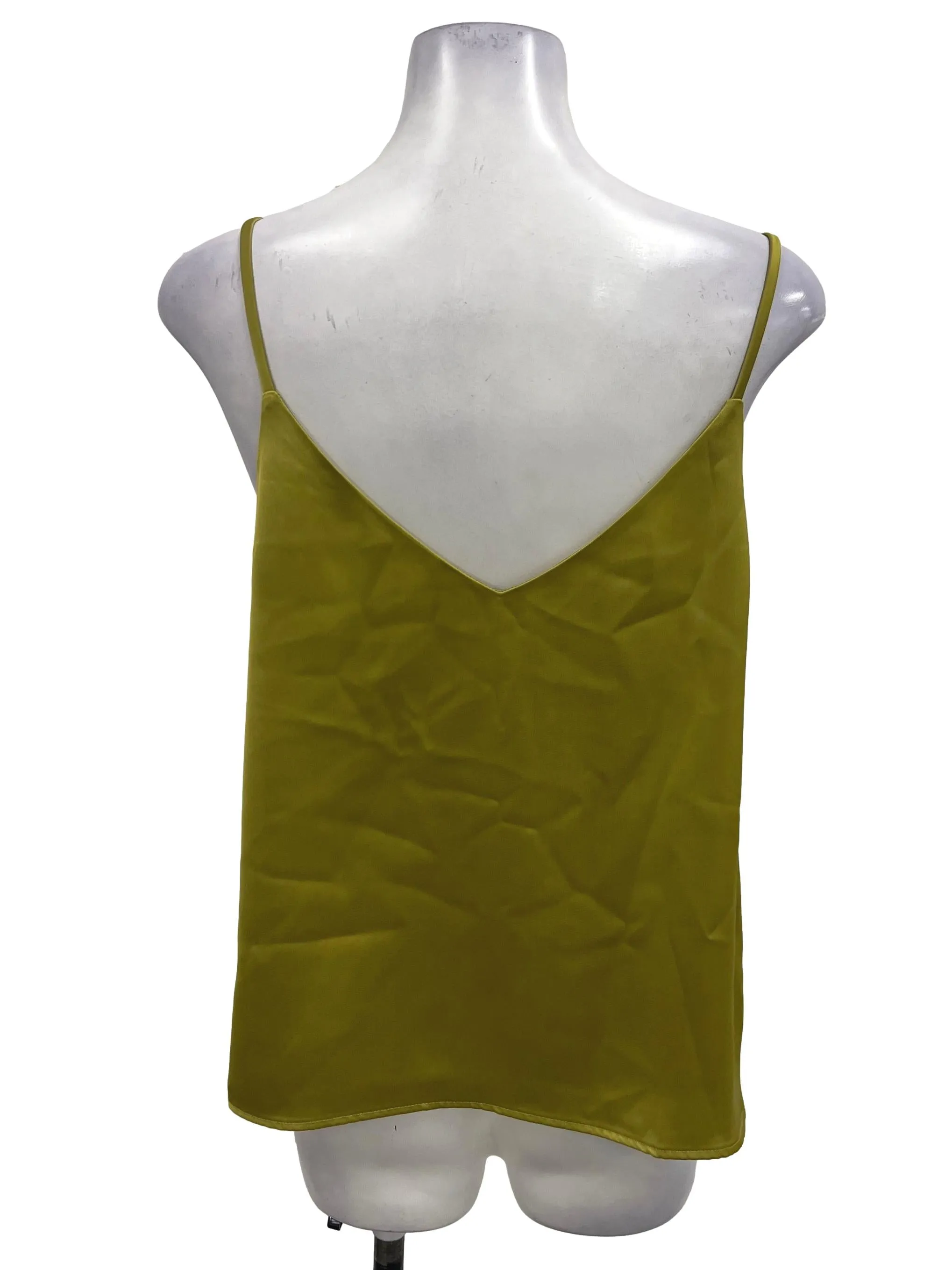 Green Satin Cami Top OSN
