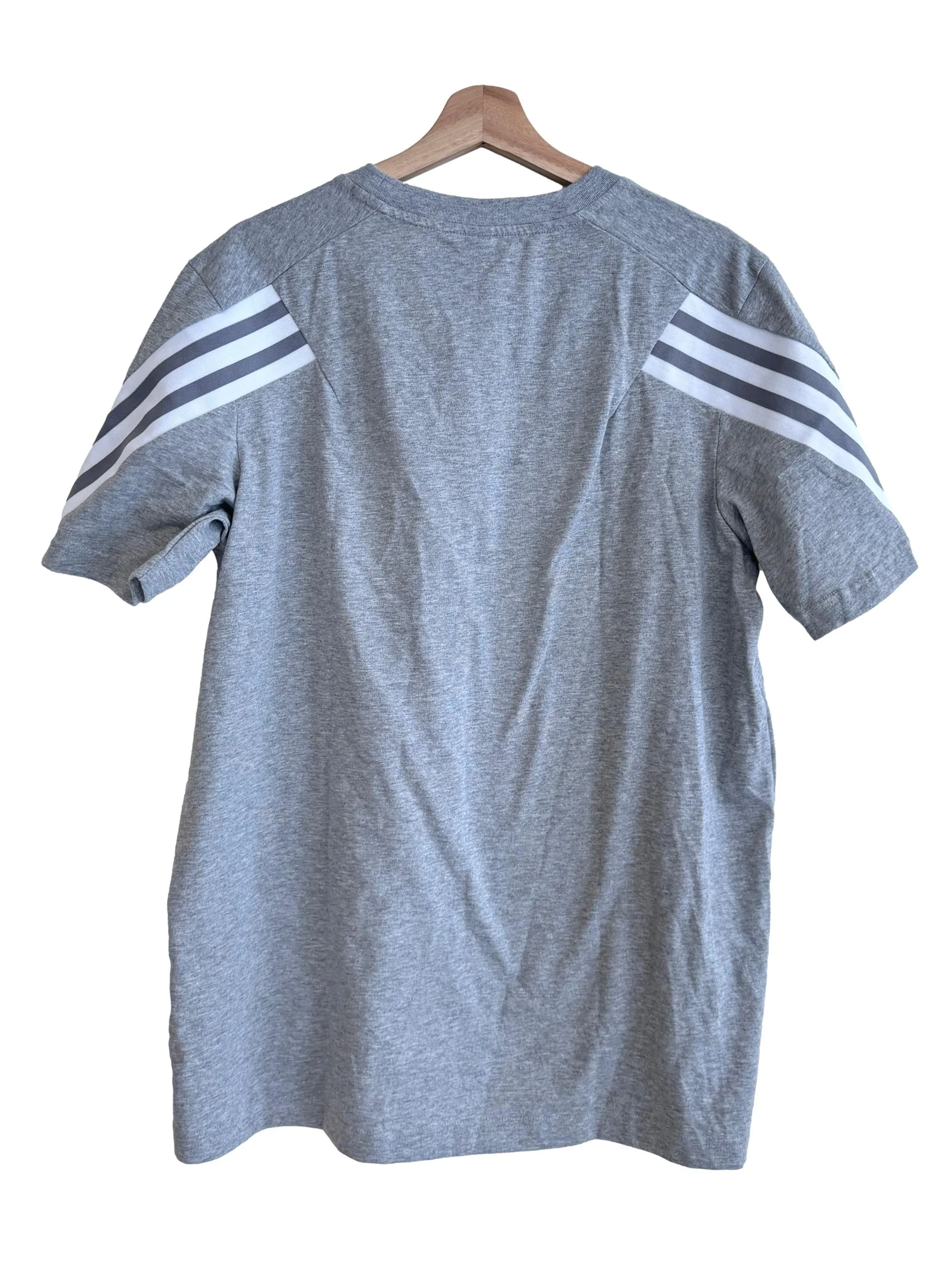 Grey Round Neck Tee
