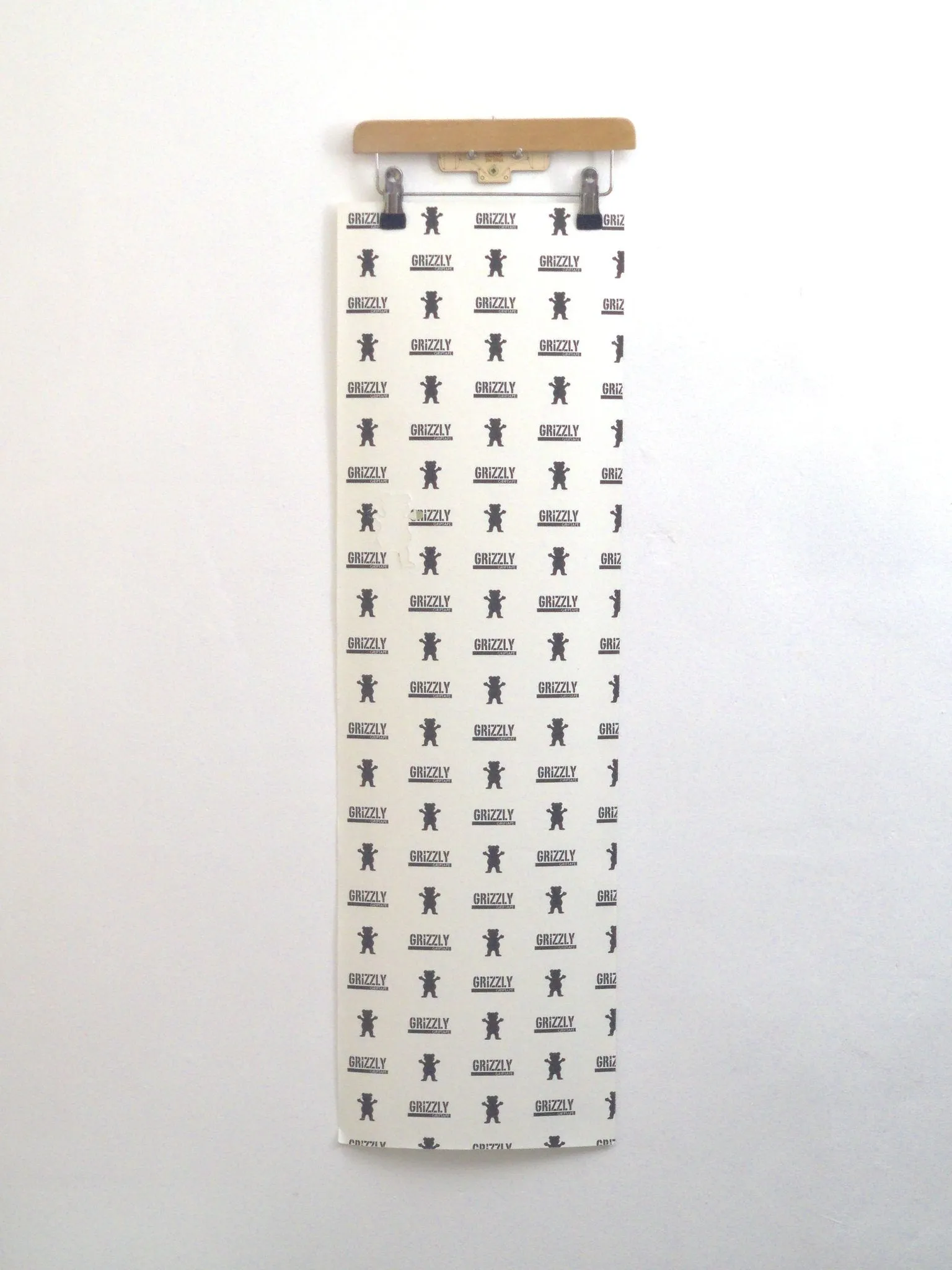 Grizzly - Clear - Cut out - 10" - Grip Tape Sheet