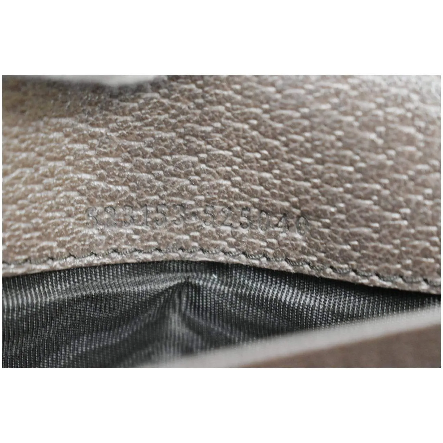 GUCCI Ophidia GG Continental Supreme Canvas Wallet Beige 523153