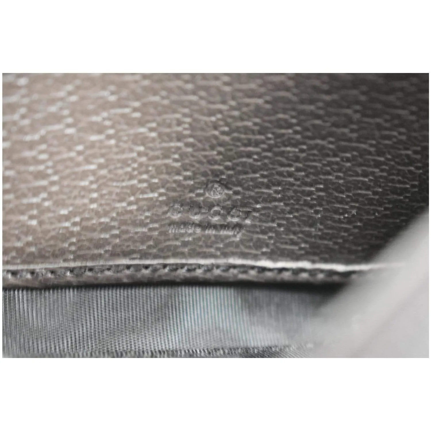 GUCCI Ophidia GG Continental Supreme Canvas Wallet Beige 523153