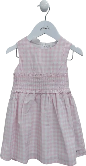 Guess Pink Checked Dress 2 Yrs