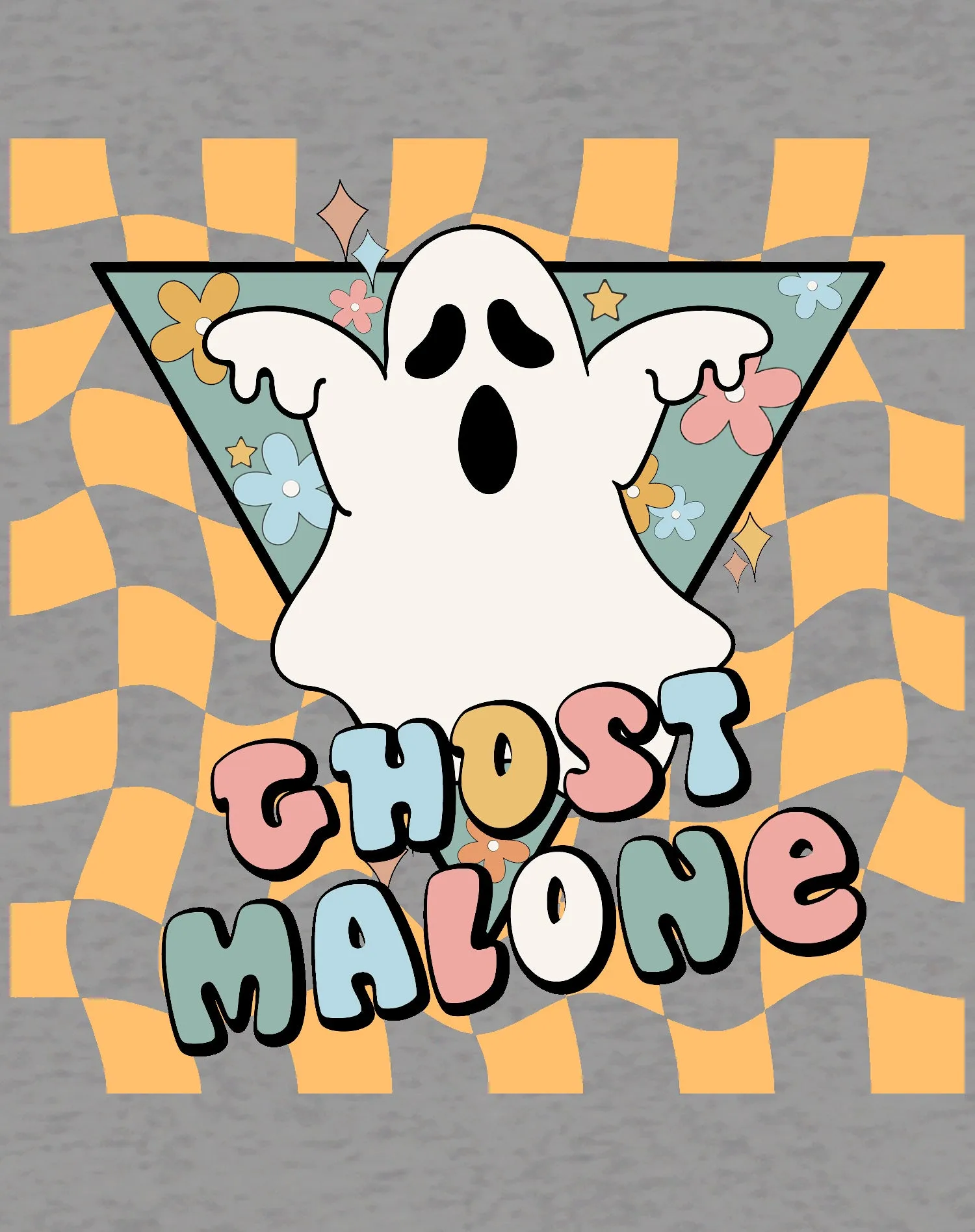 Halloween Cute Ghost Malone Parody Post Cool Hip Hop Joke Official Youth T-shirt