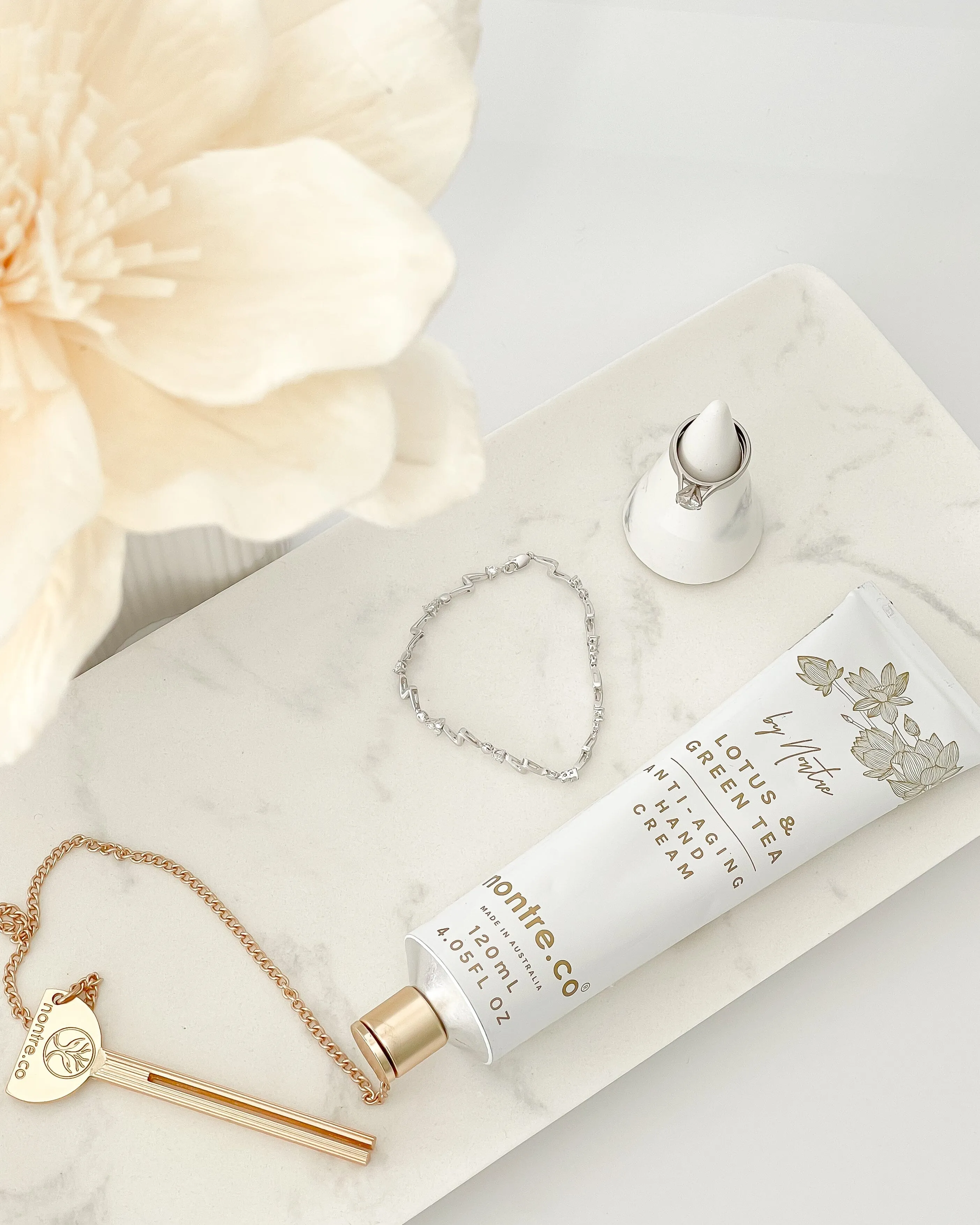 Hand Cream, Lotus & Green Tea 120ML