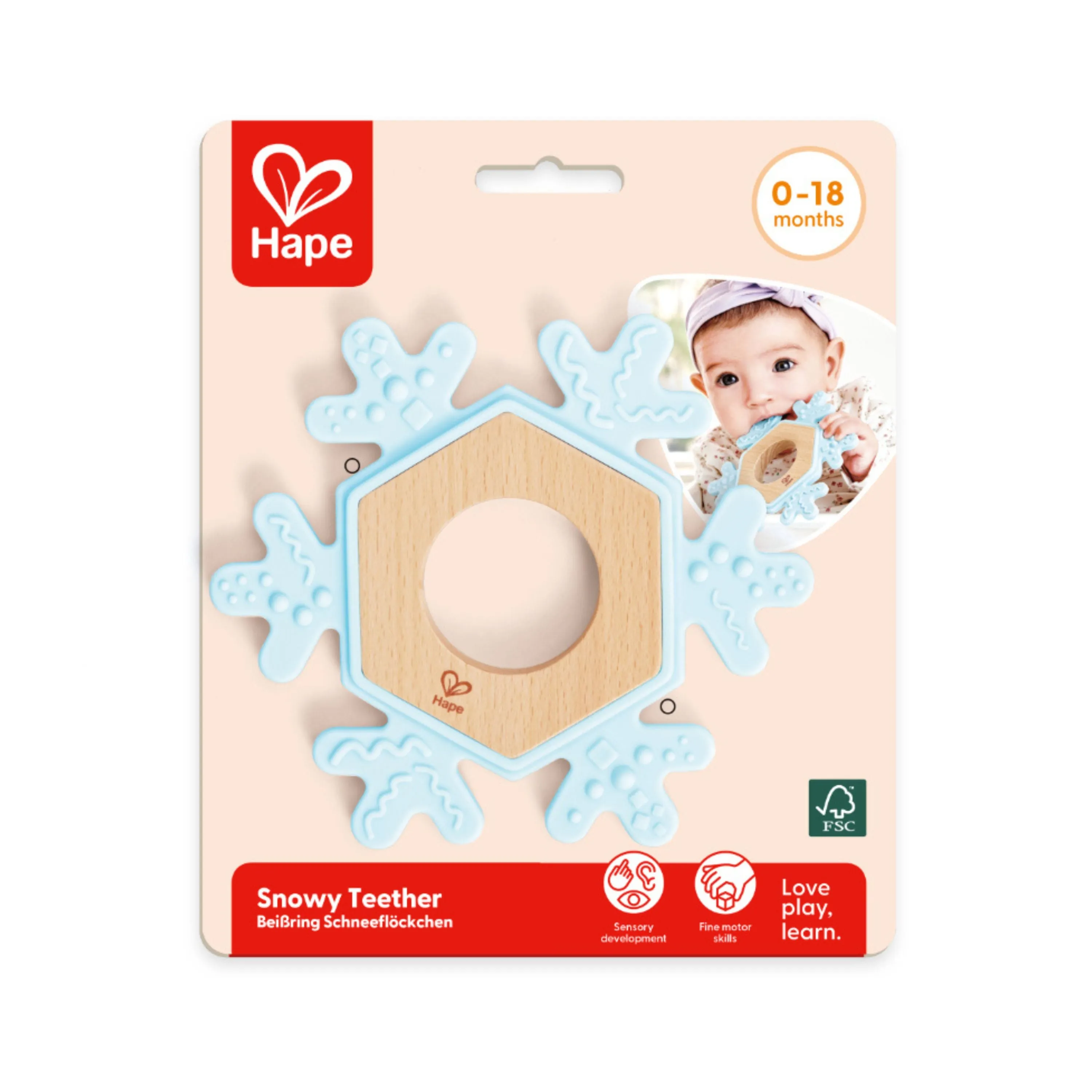 Hape Snowy Teether