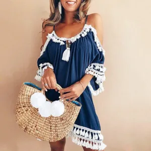Happy Blueberry Dress