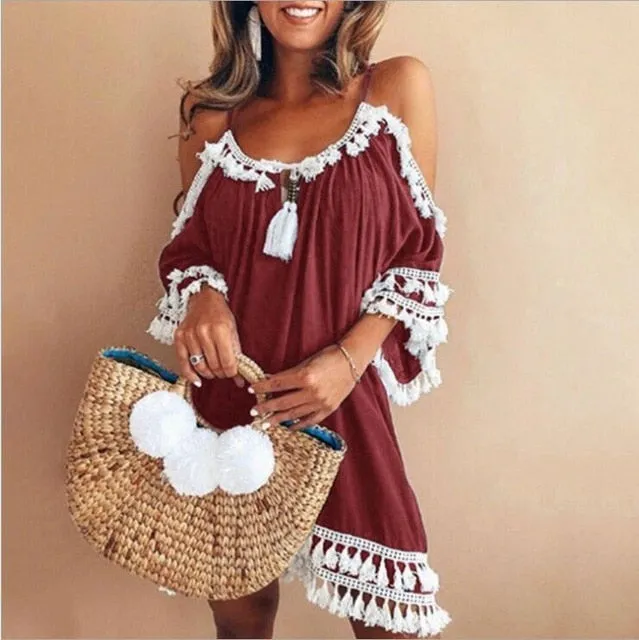 Happy Blueberry Dress