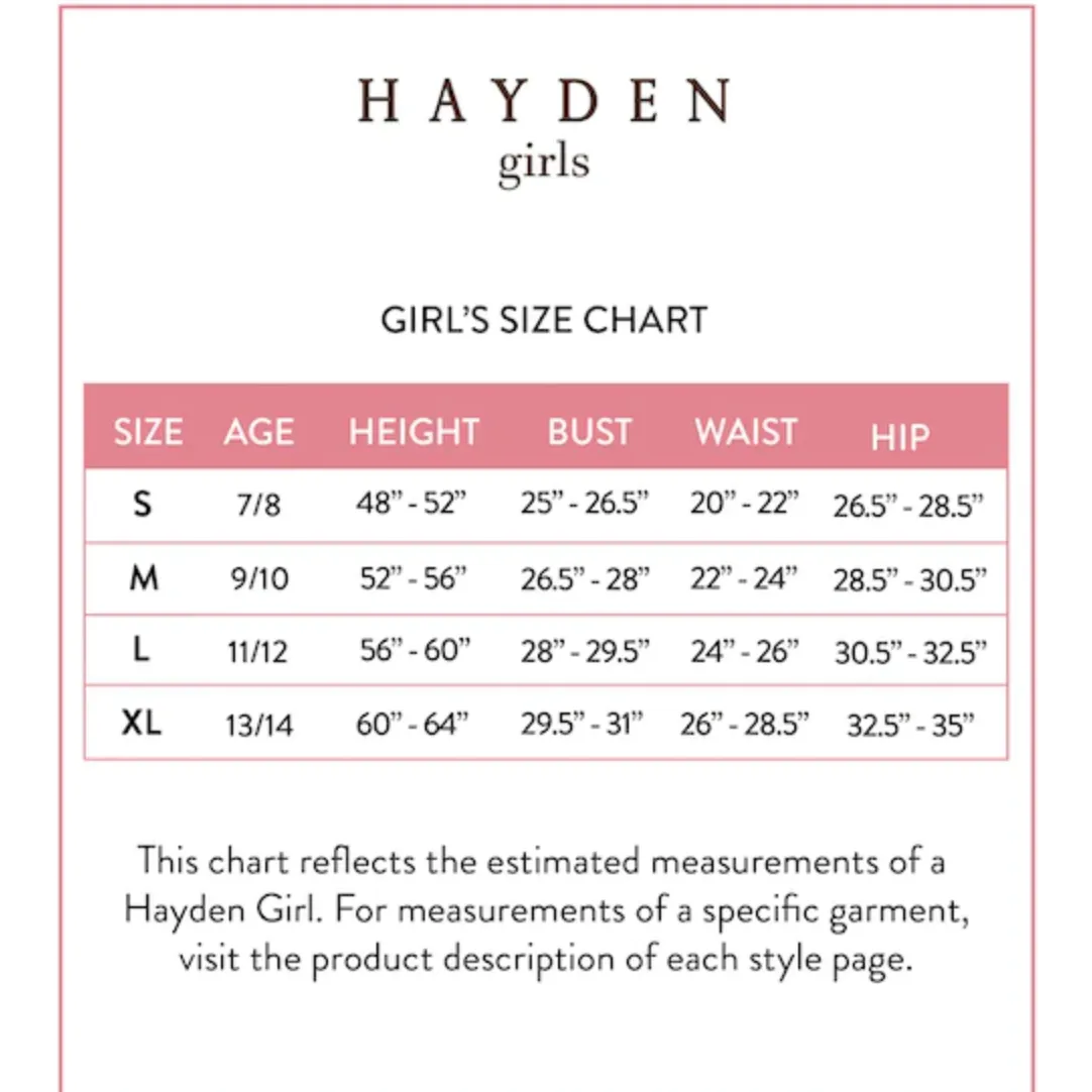 Hayden Girls Textured Knit Tank Top