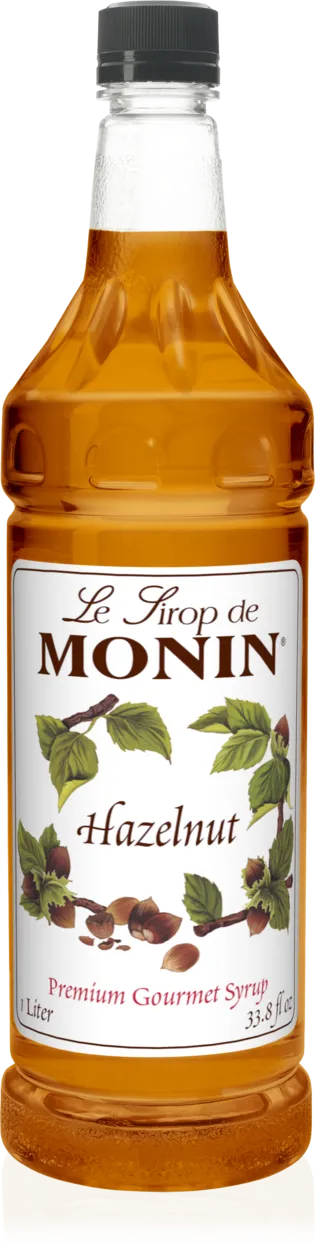Hazelnut - Monin - Premium Syrups and Flavourings - 4 x 1 L per case
